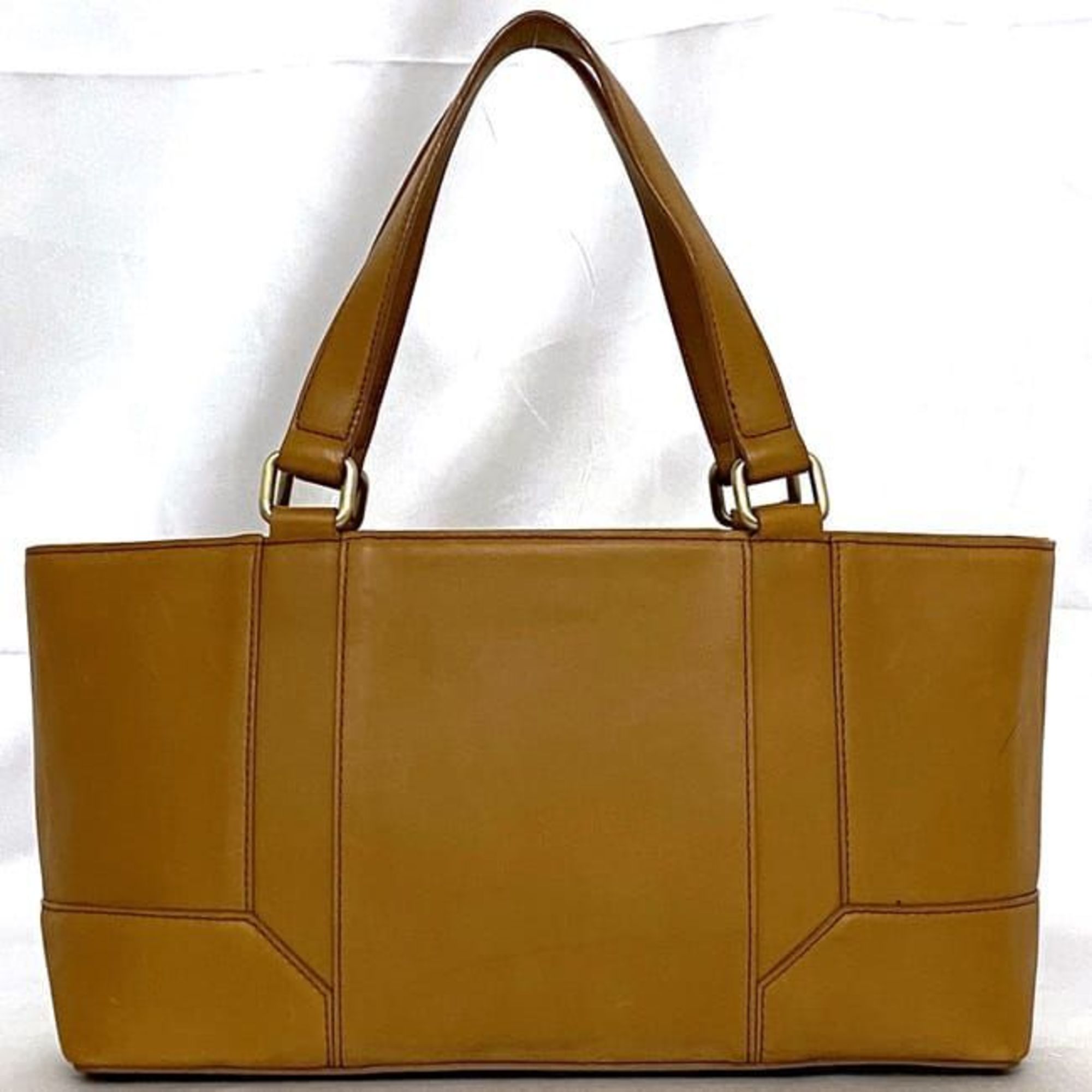 Burberry handbag ec-21009 camel brown leather BURBERRY bag for women