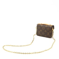 LOUIS VUITTON Louis Vuitton Monogram Micro Metis Chain Shoulder Bag Pouch M81267