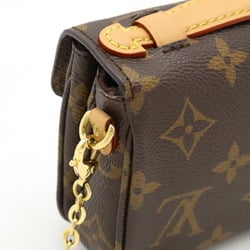 LOUIS VUITTON Louis Vuitton Monogram Micro Metis Chain Shoulder Bag Pouch M81267