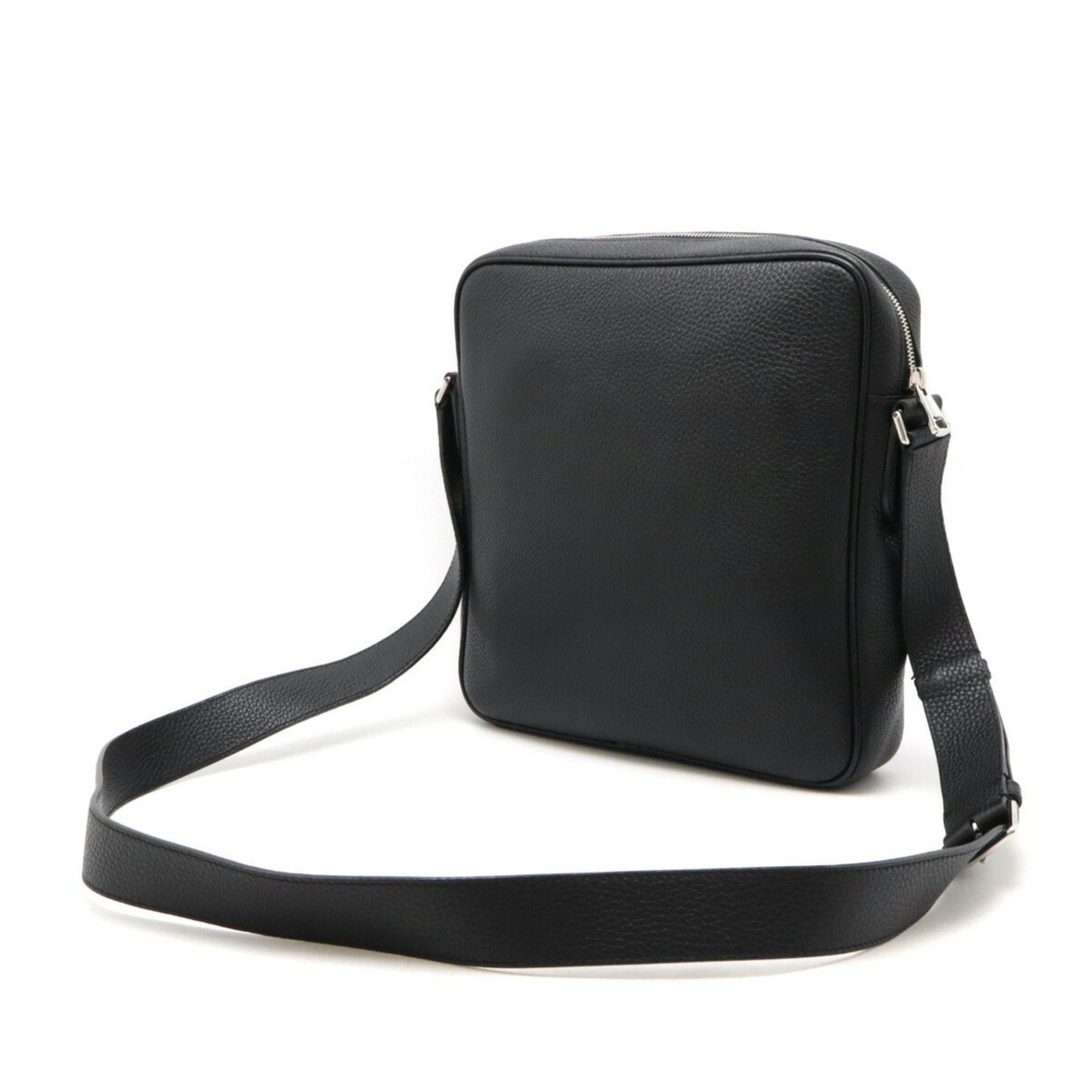 BALLY SOREL shoulder bag in grain leather, black