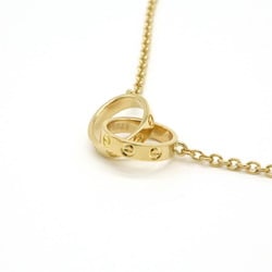 Cartier Baby Love Necklace LOVE LΘVE Pendant K18YG 750YG Yellow Gold B7212400