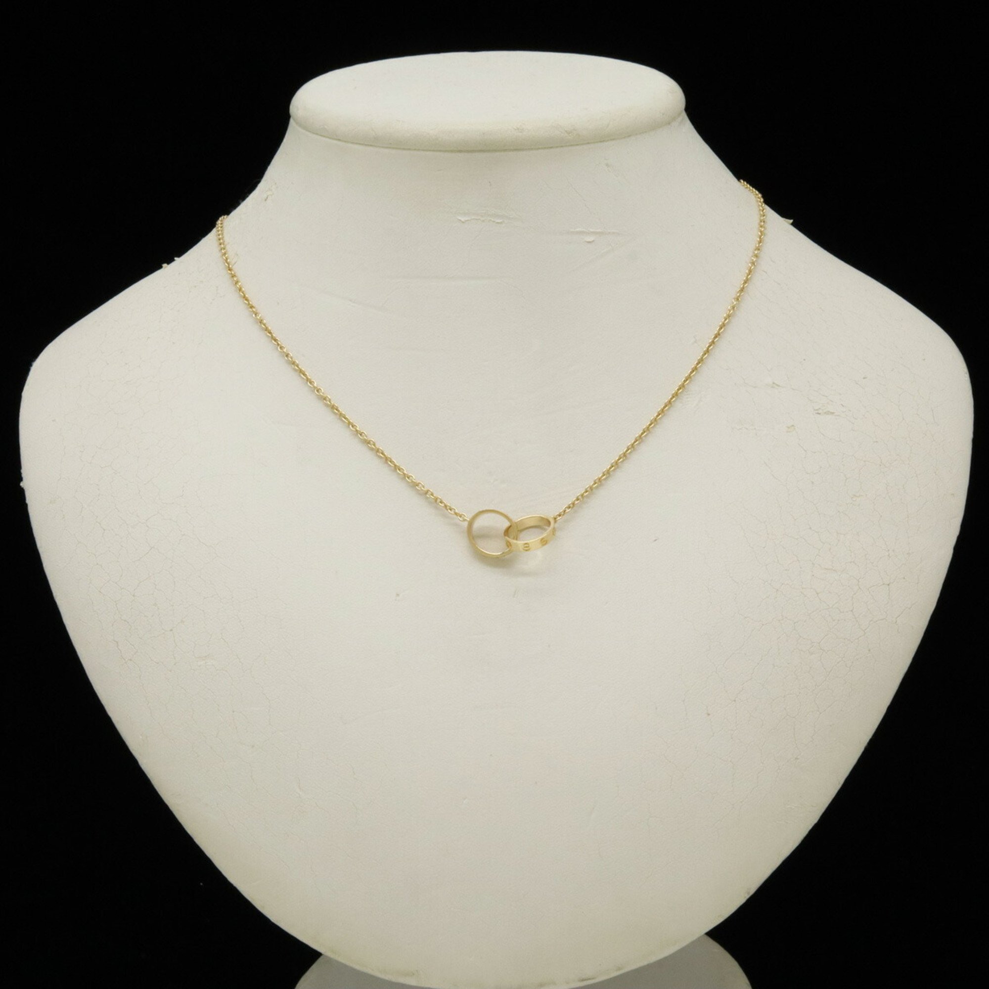 Cartier Baby Love Necklace LOVE LΘVE Pendant K18YG 750YG Yellow Gold B7212400