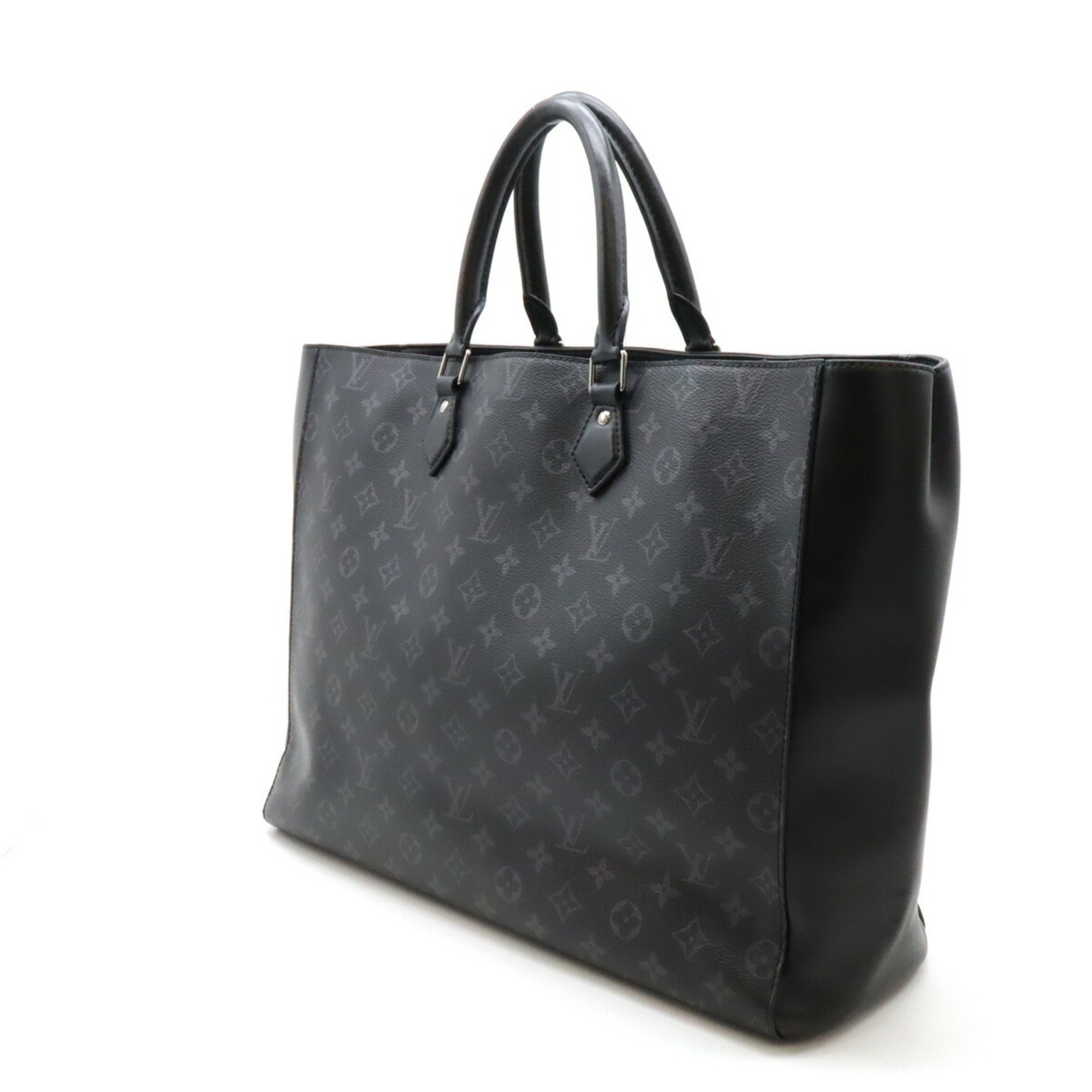 LOUIS VUITTON Louis Vuitton Monogram Eclipse Grand Sac Tote Bag Large M44733