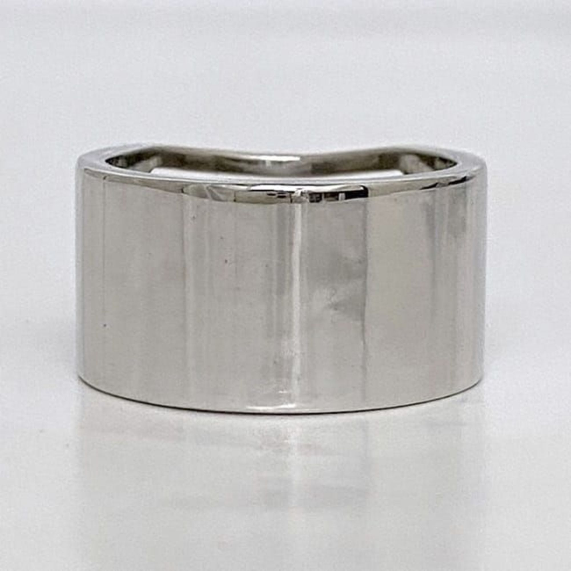 Gucci Ring ec-21087 Silver Size 19 Ag 925 GUCCI Plate Screw Men's