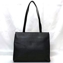 Salvatore Ferragamo Tote Bag ec-21364 Black Vara BK-21 Leather Ribbon