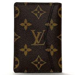 Louis Vuitton Card Case Organizer Deux Poche ec-21616 Brown Monogram M61732 Canvas CI5106 LOUIS VUITTON Holder Pass Folding