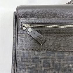 Dunhill bag ec-21445 dark brown D8 leather dunhill key flap number lock men's a4