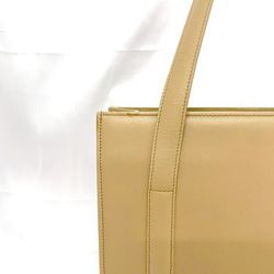 Cartier Tote Bag ec-21344 Beige Cabochon Leather Women's