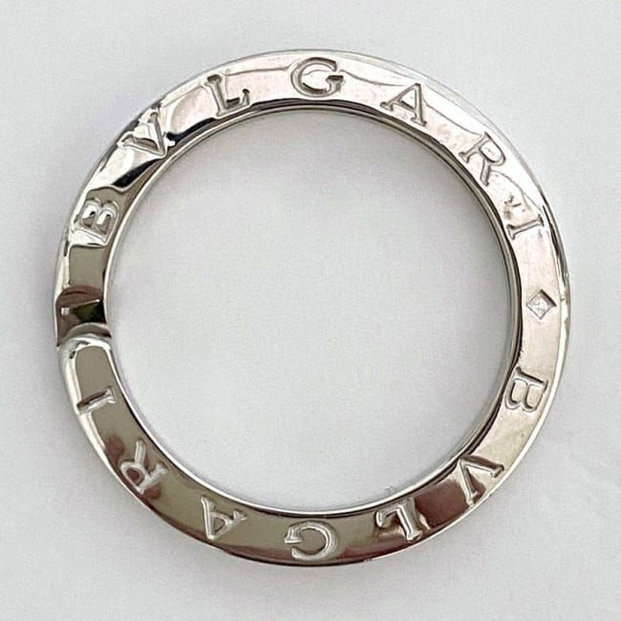 Bvlgari Key Ring Silver Mania Ag 925 BVLGARI Holder Men Women Unisex