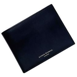 Dunhill Bi-fold Wallet Navy 18F2320DK059R Leather ALFRED DUNHILL Folding Compact Men's Blue