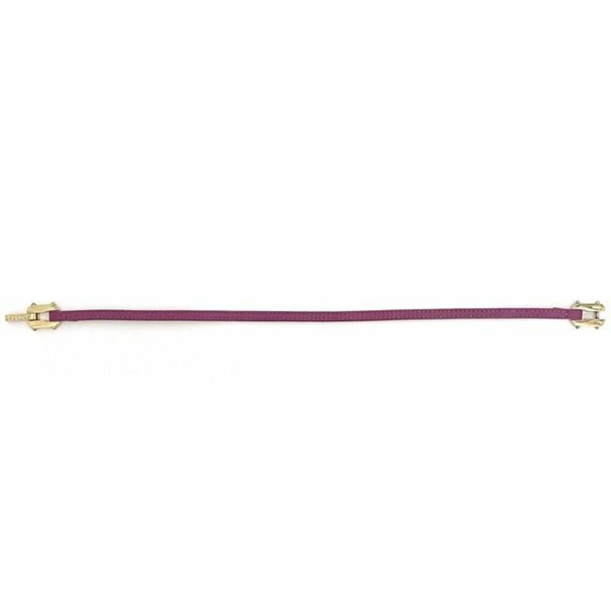 Fendi Bracelet Pink Gold ec-20703 Leather GP FENDI Double Strand Women's