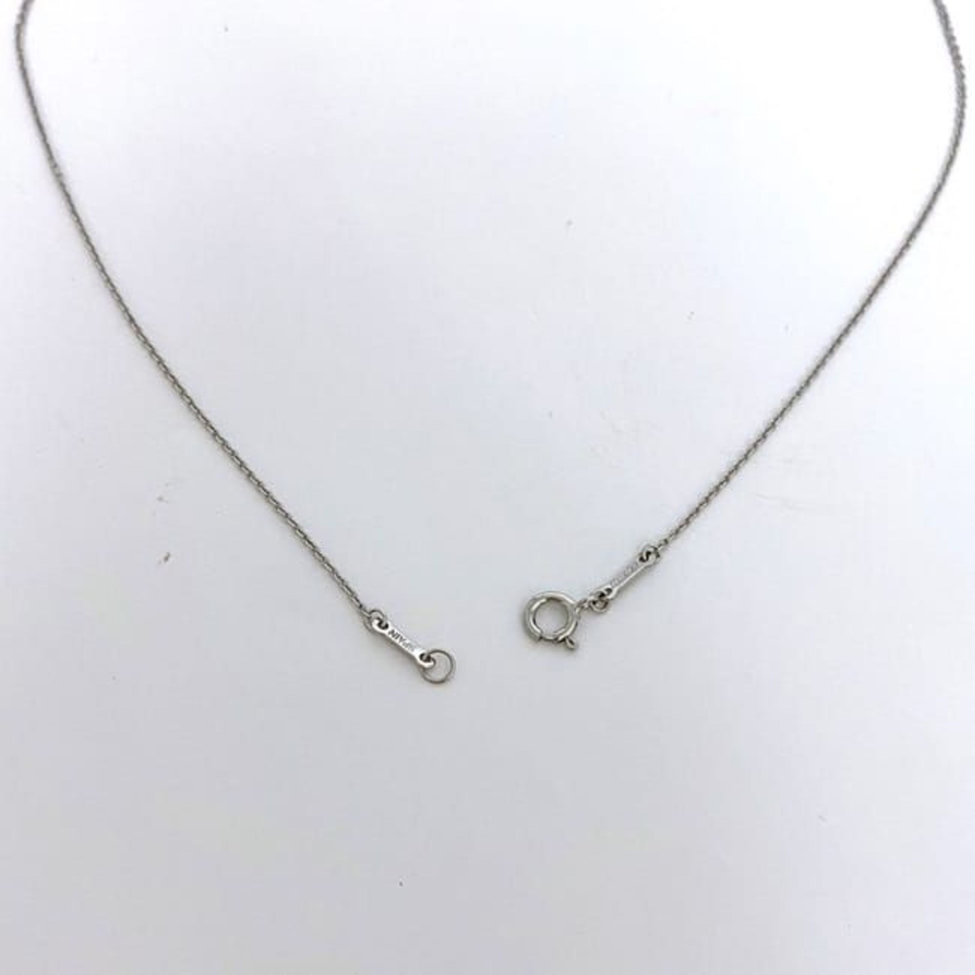 Tiffany Teardrop Necklace ec-21085 Silver Elsa Peretti Ag 925 TIFFANY&Co. Women's