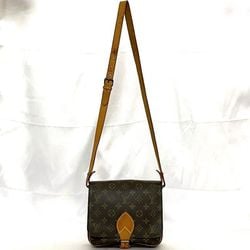 Louis Vuitton Shoulder Bag Cartesier 22 ec-21094 Brown Monogram M51253 Canvas Tanned Leather SL0921 LOUIS VUITTON Flap