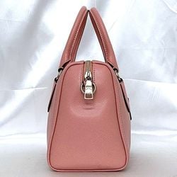 Coach 2way bag ec-21547 pink F33329 satchel leather COACH shoulder Boston ladies compact