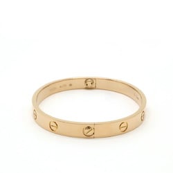 Cartier LOVE Bracelet Bangle K18PG 750PG Pink Gold #17 B6036013