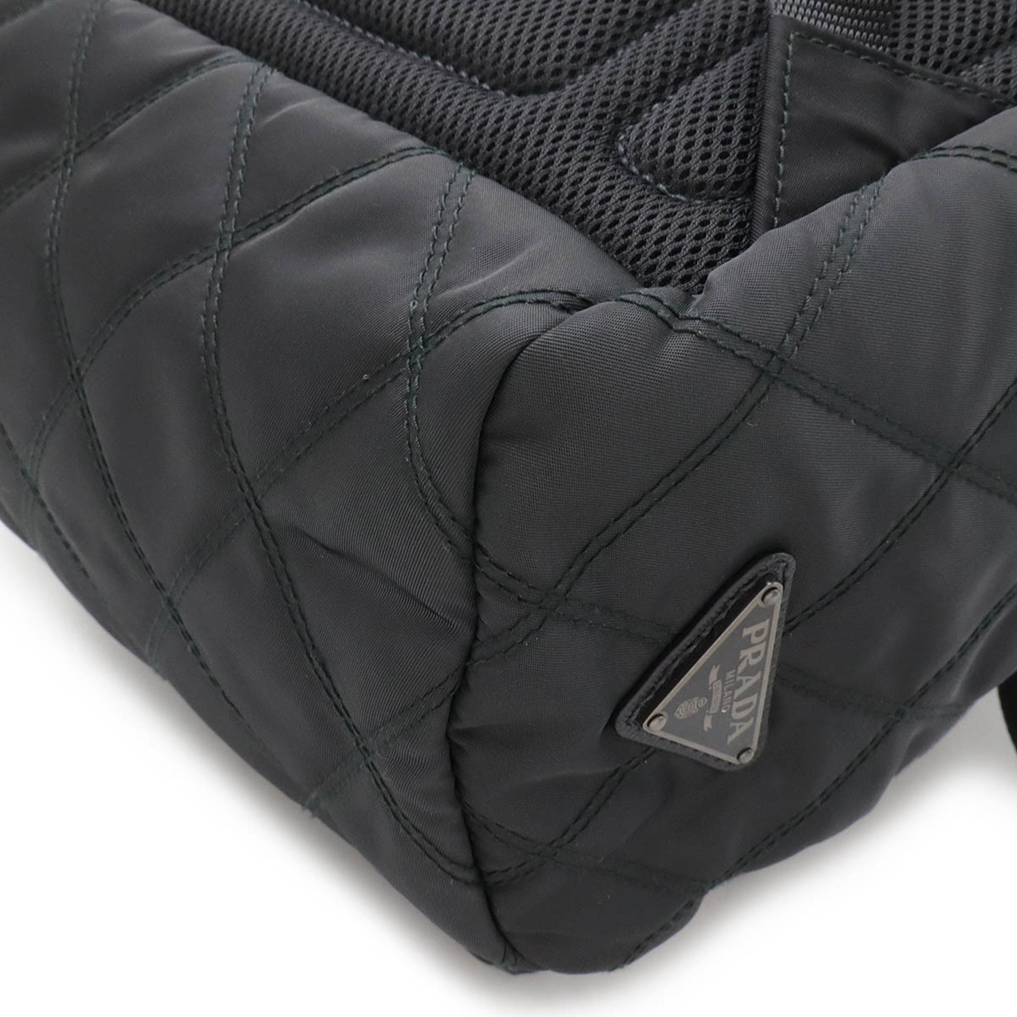 PRADA Prada Backpack Rucksack Daypack Quilted Nylon NERO Black ANTRACITE Grey BALTICO Navy 2VZ135