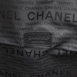 CHANEL Chanel Sport Line Boston Bag Travel Shoulder Nylon Black Beige A19977