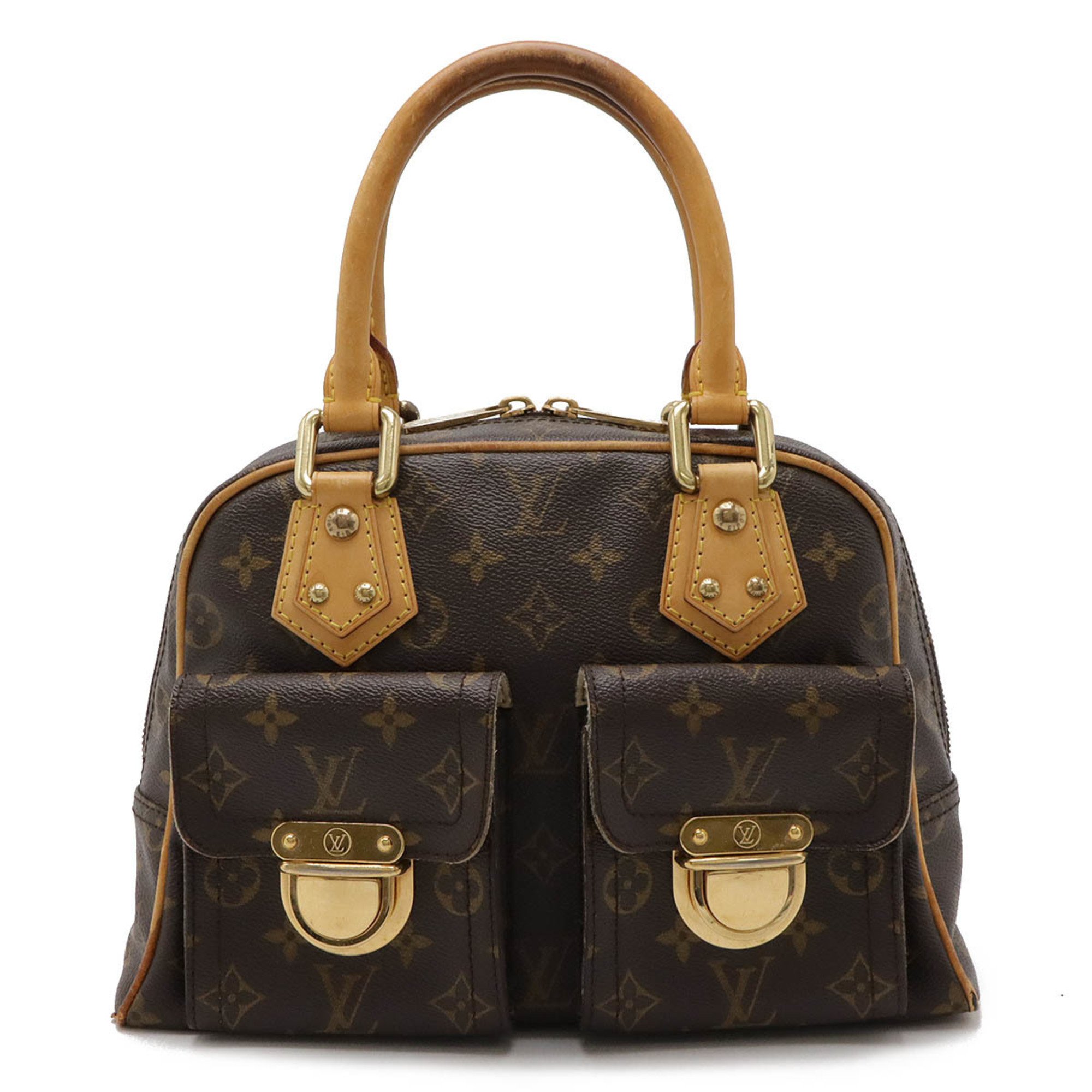 LOUIS VUITTON Louis Vuitton Monogram Manhattan PM Handbag M40026