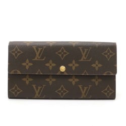 LOUIS VUITTON Louis Vuitton Wallet Monogram Fleuri Portefeuille Sarah Bi-fold Long Flower Motif Rose M60232