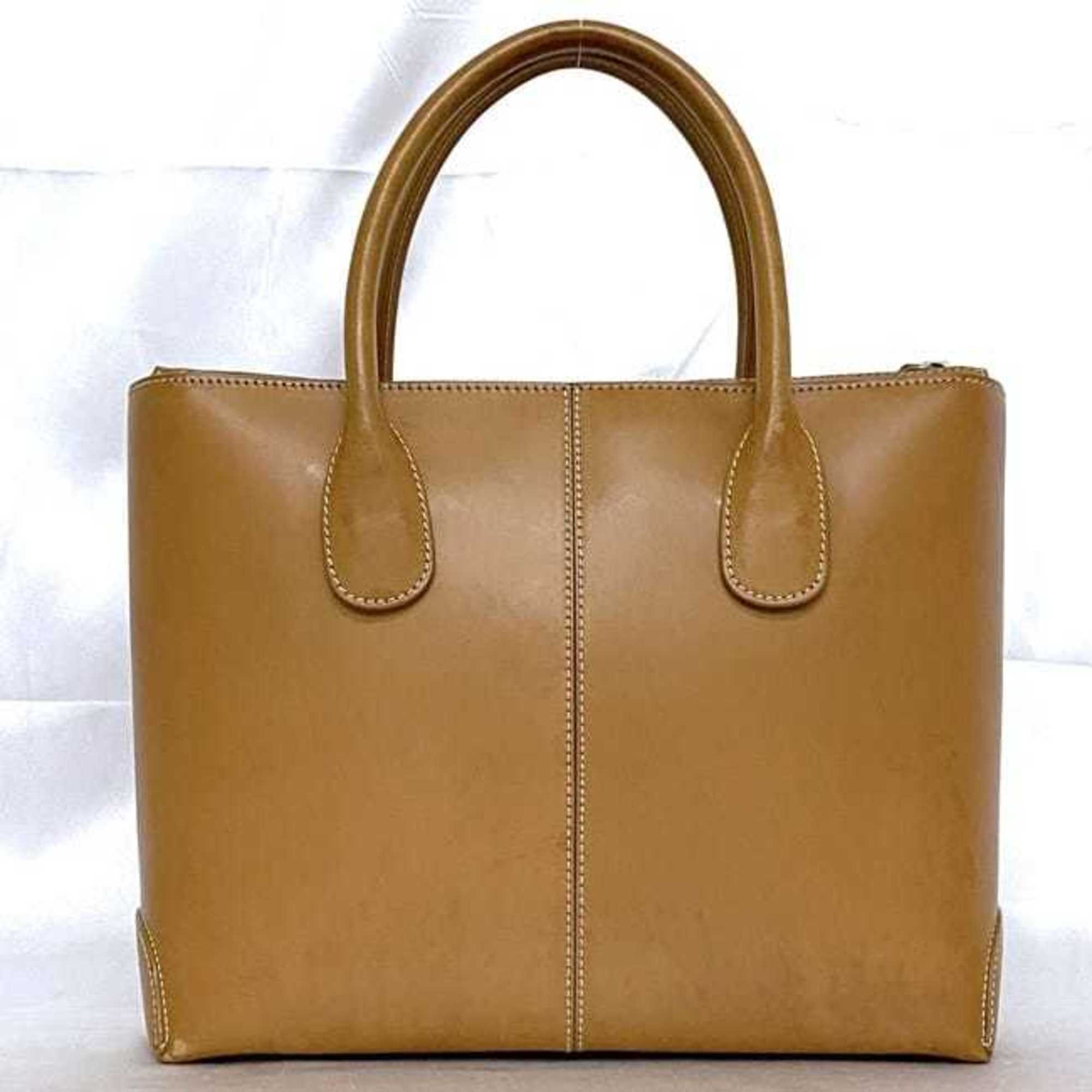 Tod's 2-way bag ec-21192 camel brown shoulder handbag leather TOD'S ladies