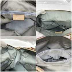 Salvatore Ferragamo 2way Boston bag ec-21259 Beige Gancini BW-21 Shoulder Leather 7378 Tote Bag