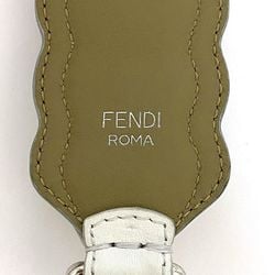 Fendi Shoulder Strap You ec-21237 White Beige Pink Leather Studs FENDI Add-on 2way Women's Accent Only