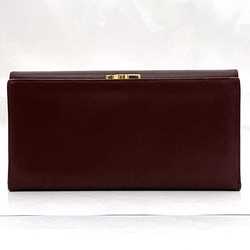 Cartier Tri-fold Wallet ec-21181 Bordeaux Must L3000002 Leather Women's Retro