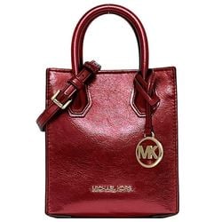 Michael Kors 2way Bag ec-20996 Red 35H3GMPC0M Shoulder Leather MICHANEL KORS MK Women's