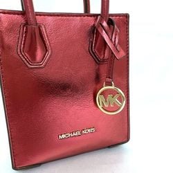 Michael Kors 2way Bag ec-20996 Red 35H3GMPC0M Shoulder Leather MICHANEL KORS MK Women's