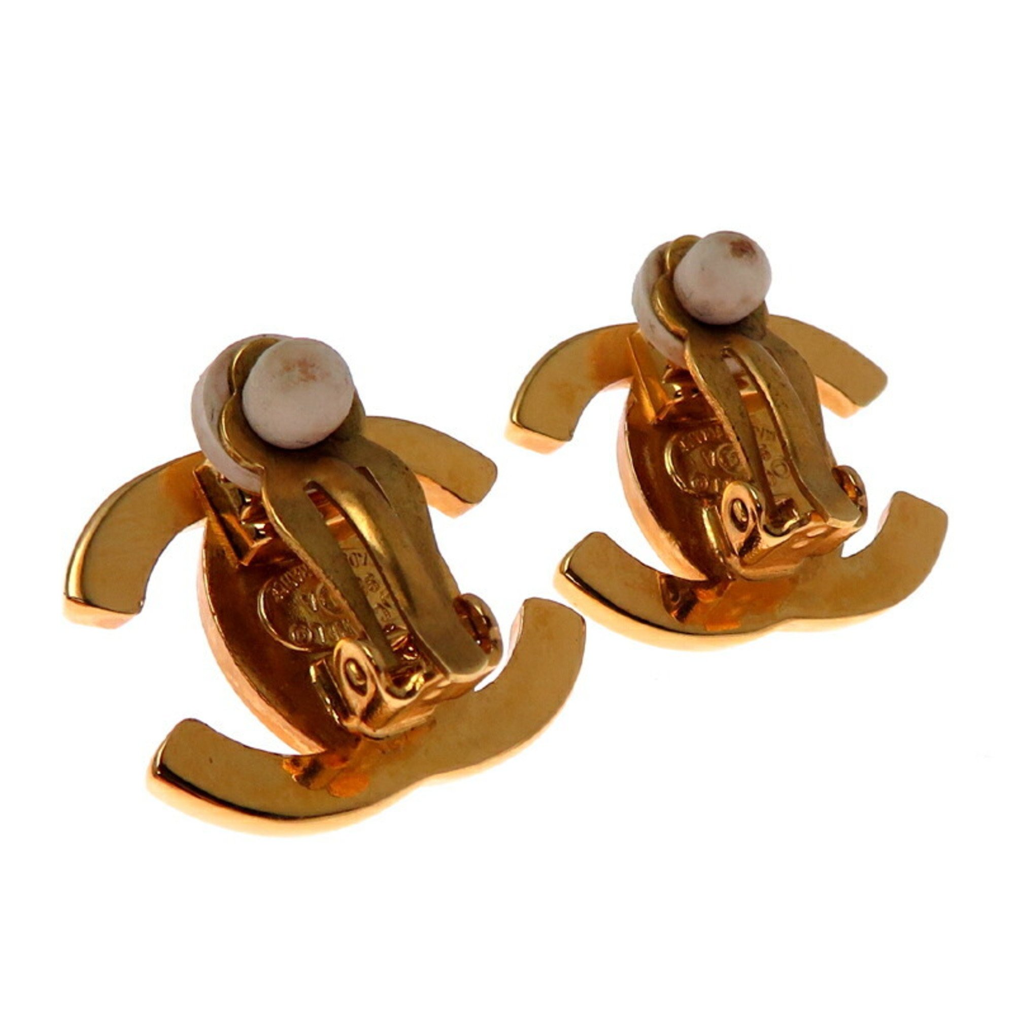 Chanel Coco Mark Turnlock Ladies Earrings GP