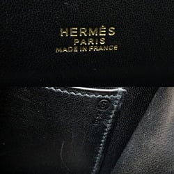 Hermes Sac Amaris ○S No. 1989 Women's Shoulder Bag Box Calf Noir (Black)