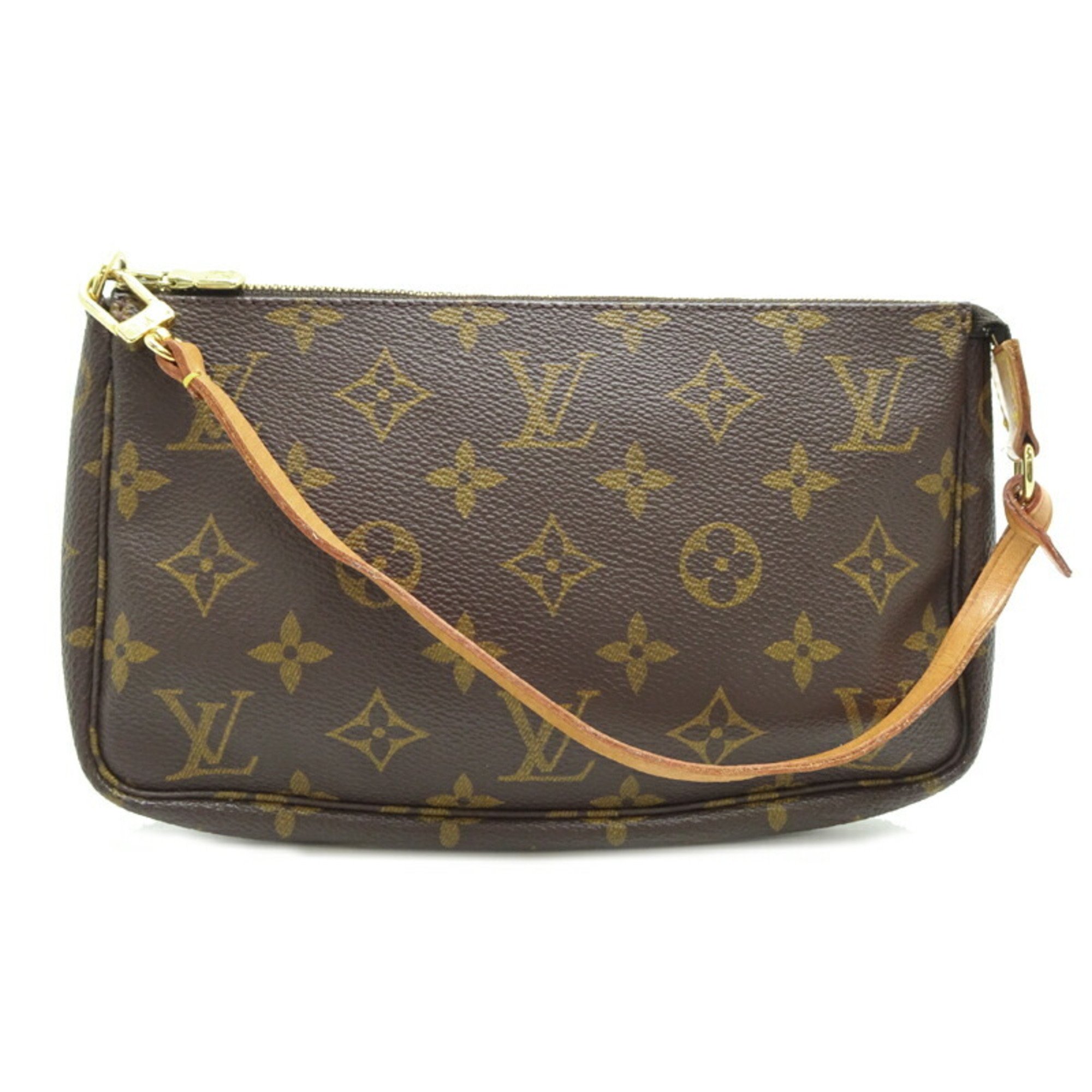 Louis Vuitton Pochette Accessoires Women's Pouch M51980 Monogram Brown