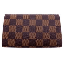 Louis Vuitton Porte Monnaie Women's and Men's Coin Case N61736 Damier Brown