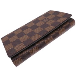 Louis Vuitton Porte Monnaie Women's and Men's Coin Case N61736 Damier Brown