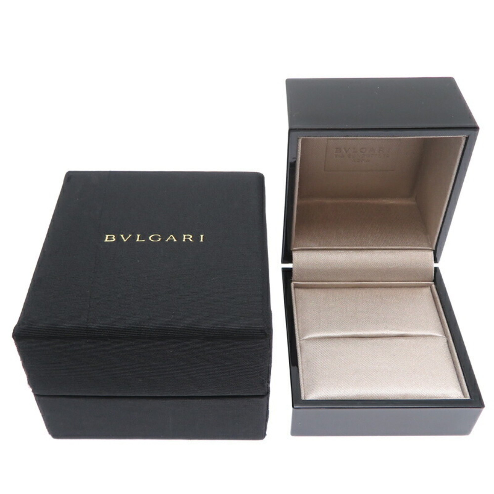 Bvlgari 0.19ct 0.18ct Diamond Corona Women's Earrings 348648 750 White Gold