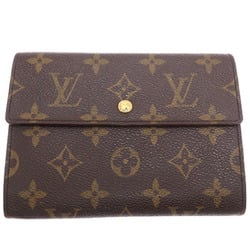 Louis Vuitton Porte Tresor Etu Papier Women's and Men's Bi-fold Wallet M61202 Monogram Brown