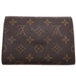 Louis Vuitton Porte Tresor Etu Papier Women's and Men's Bi-fold Wallet M61202 Monogram Brown