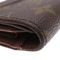 Louis Vuitton Porte Tresor Etu Papier Women's and Men's Bi-fold Wallet M61202 Monogram Brown