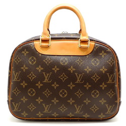 Louis Vuitton Trouville Women's Handbag M47270 Monogram Brown