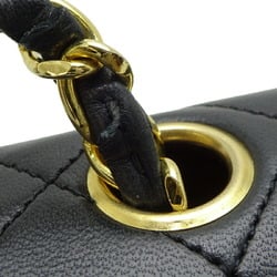 Chanel Matelasse 20 Women's Shoulder Bag A01163 Lambskin Black