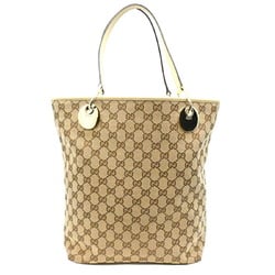 Gucci GG Canvas Women's Tote Bag 120836 Beige