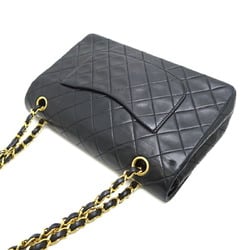 Chanel Matelasse 25 Chain Shoulder Women's Bag A01112 Lambskin Black