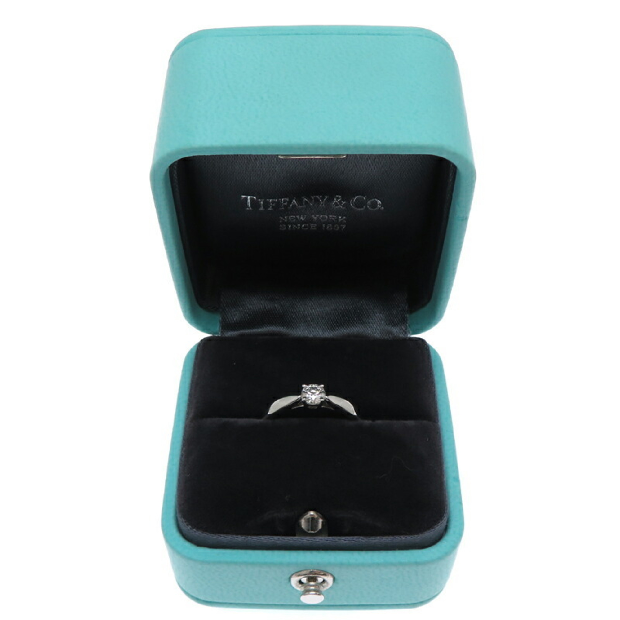 Tiffany 0.19ct Diamond Harmony Ladies Ring, Pt950 Platinum, Size 9