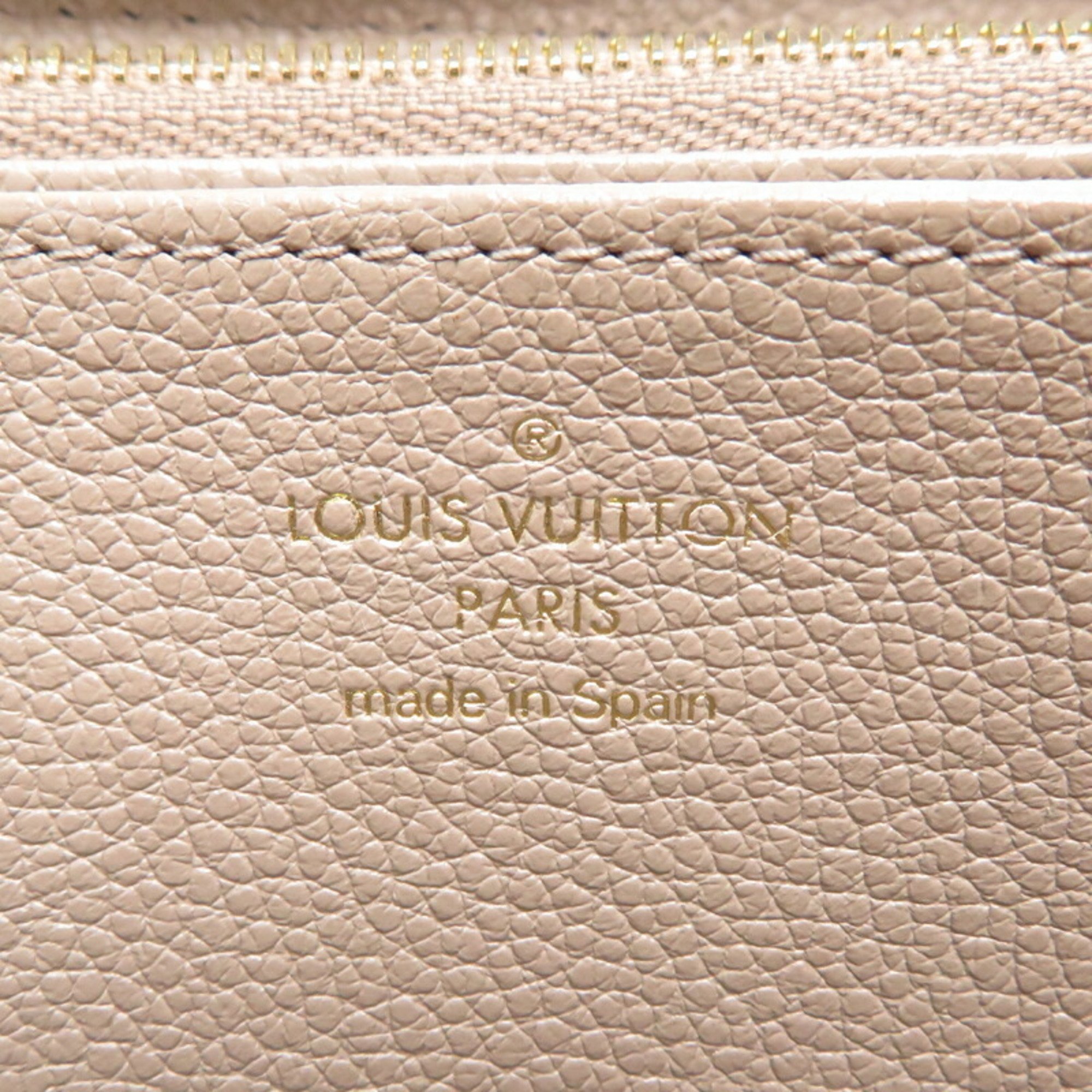 Louis Vuitton Zippy Wallet for Women M69034 Monogram Empreinte Tourterelle