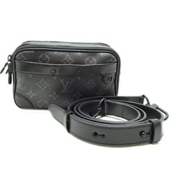 Louis Vuitton Alpha Wearable Wallet NV Men's Pouch M82542 Monogram Eclipse Black