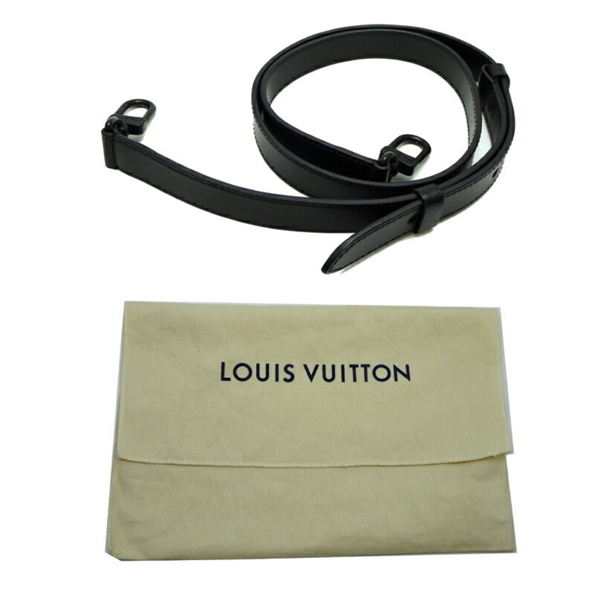 Louis Vuitton Alpha Wearable Wallet NV Men's Pouch M82542 Monogram Eclipse Black