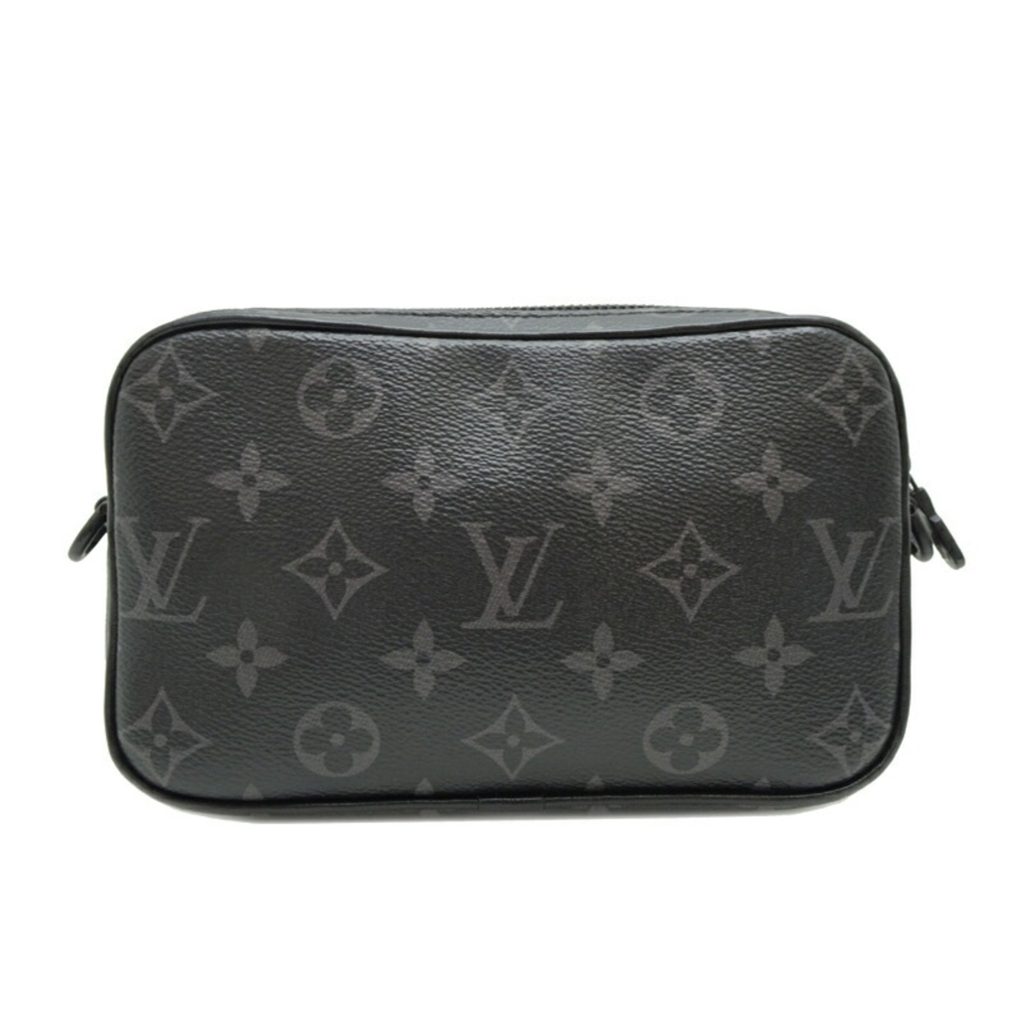 Louis Vuitton Alpha Wearable Wallet NV Men's Pouch M82542 Monogram Eclipse Black