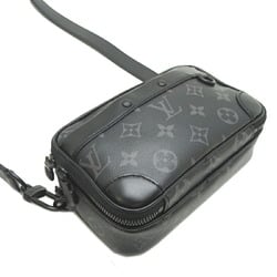 Louis Vuitton Alpha Wearable Wallet NV Men's Pouch M82542 Monogram Eclipse Black