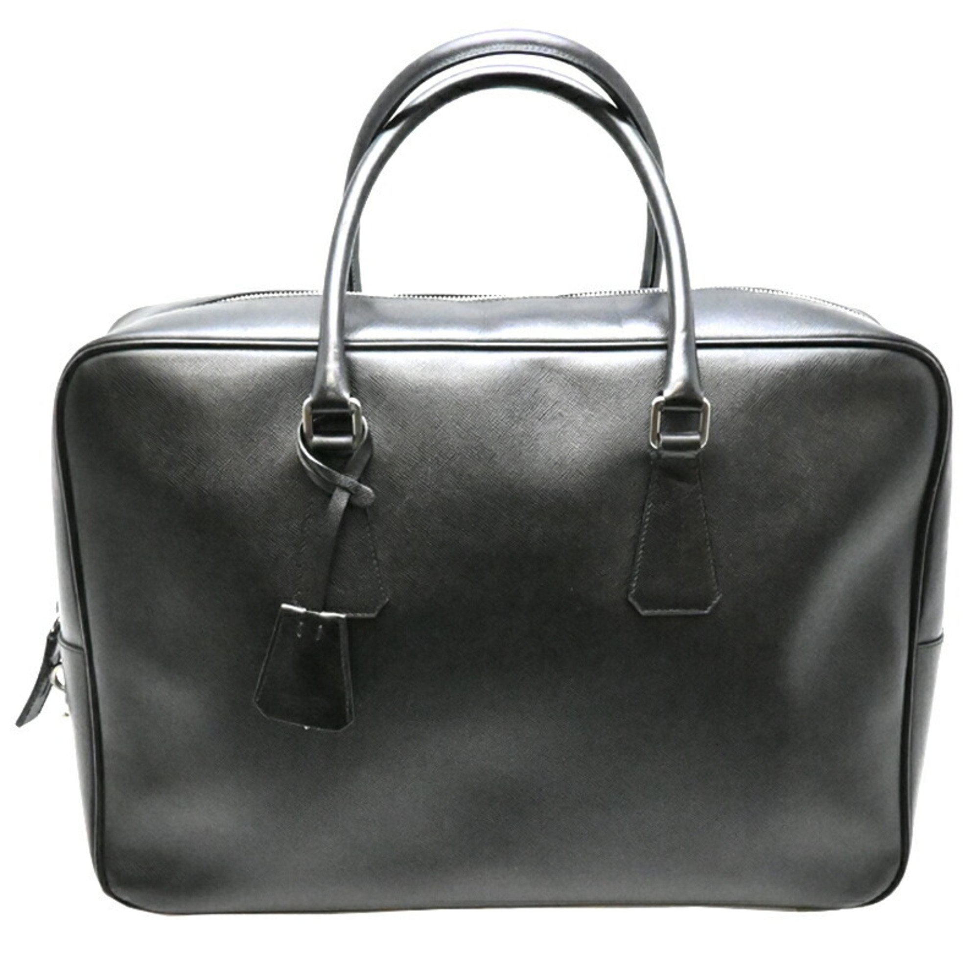 Prada Men's Bag V30088 Saffiano Leather Black