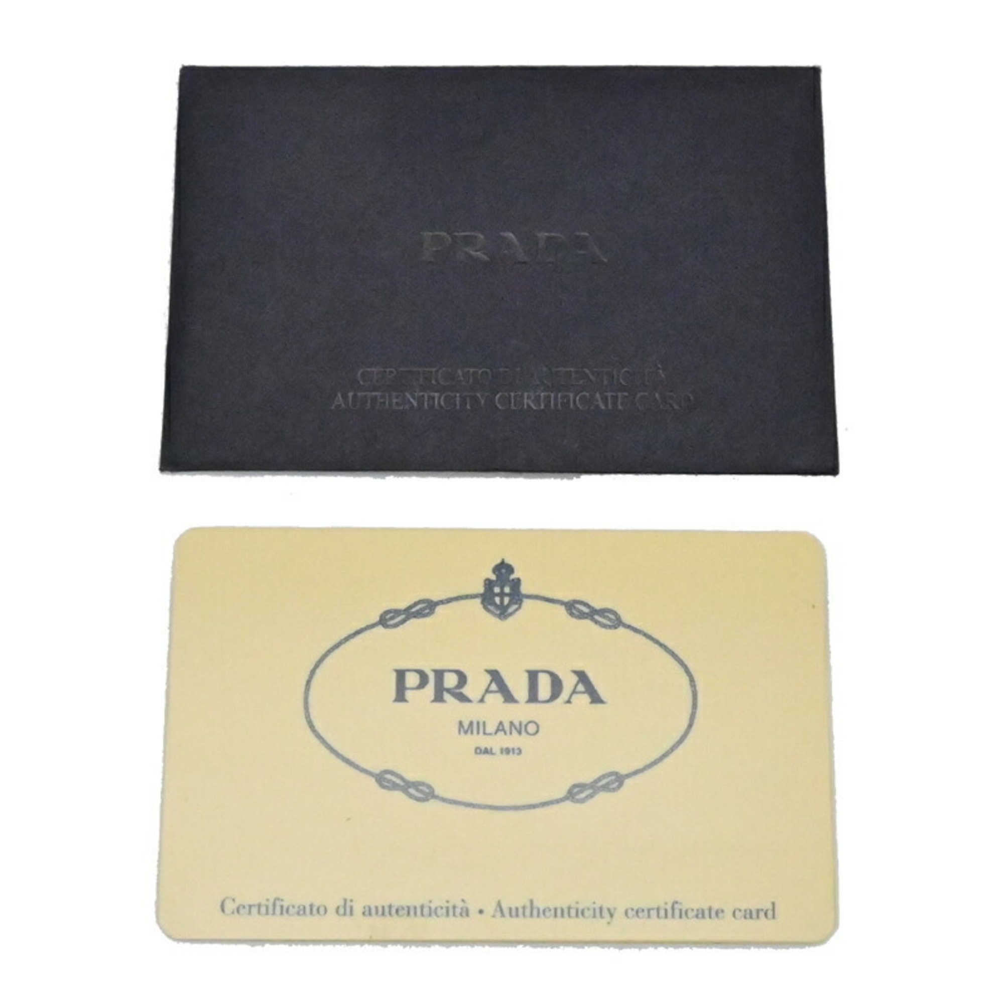 Prada Men's Bag V30088 Saffiano Leather Black